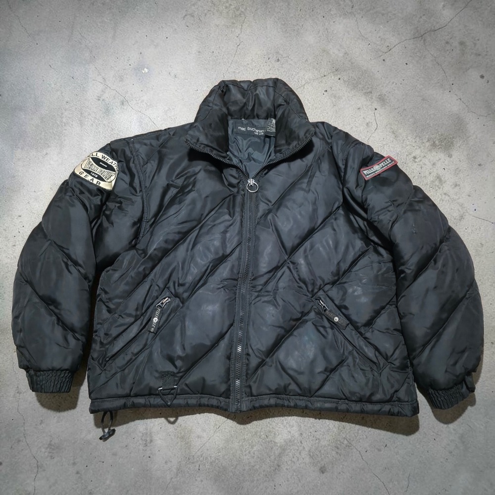 Vintage Marc Buchanan Pelle Pelle Down Puffer Jacket Mens 2XL *Read Desc.